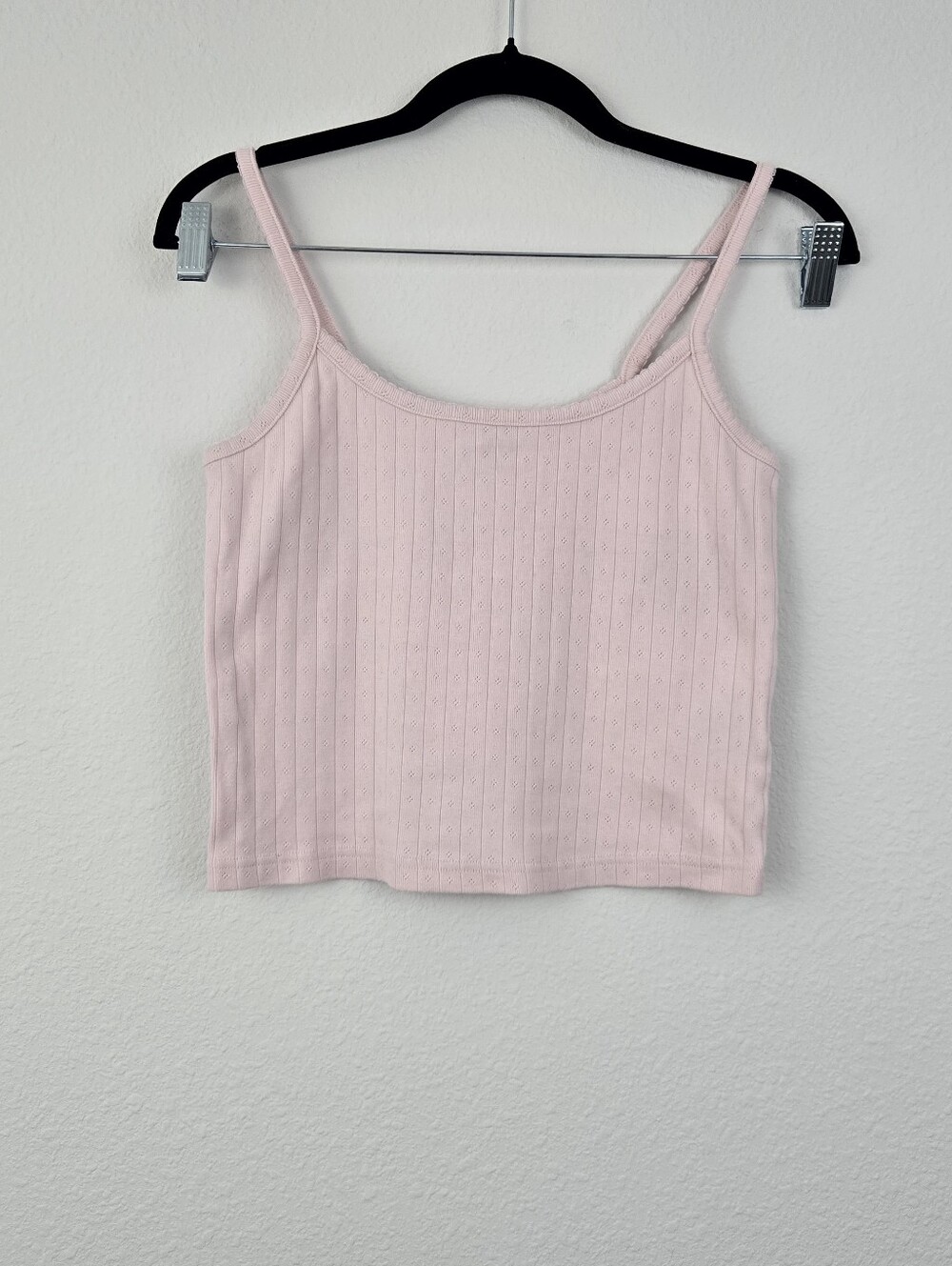 Pink Orange Kiss Essentials Cropped Tank Top